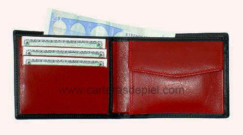 cartera piel