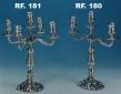 candelabros en plata