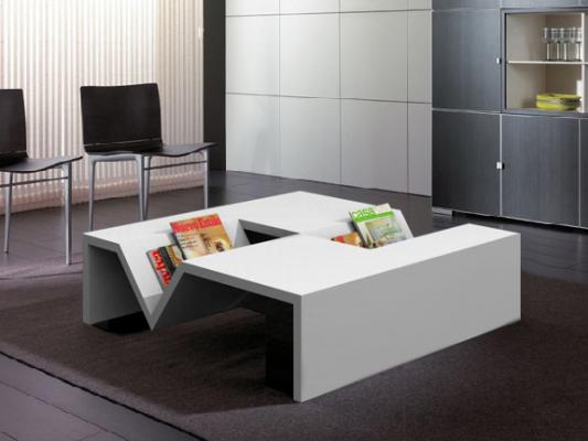 Diseño de mesa de centro de vanguardia