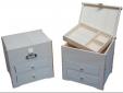 Caja joyero 2 caj Dublín