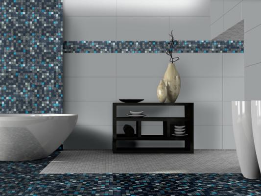 Baño Montán Azul