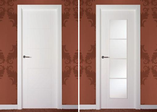 Puerta Lacada con ranuras horizontales 297 + IVA
