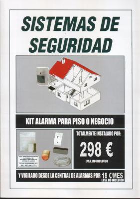 Kit Básico Alarma con Cables