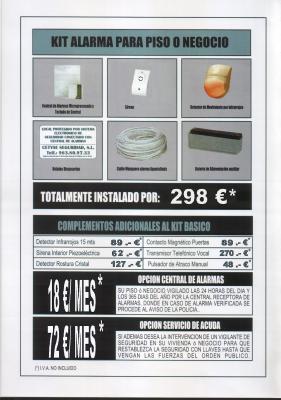 Elementos adicionales al Kit Básico cableado