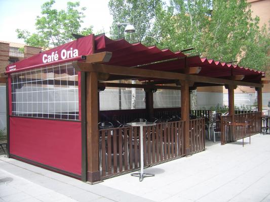 Pergola y Toldo Cortavientos
