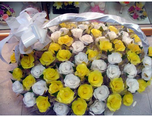 Detalles invitados rosas velita