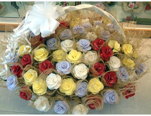 Detalles originales rosas de cera