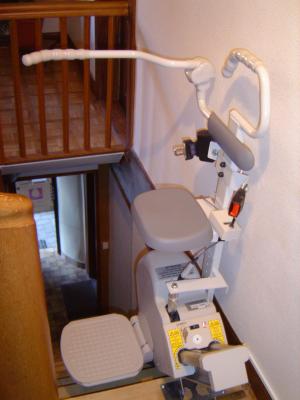 SILLA PARA ESCALERAS RECTAS
