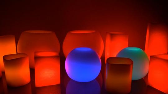 velas de led