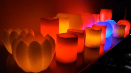 velqas de led