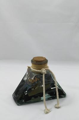 PALAMTORIA CON ACEITE Y FLOR SECA DE CRISTAL oasisdecor.com