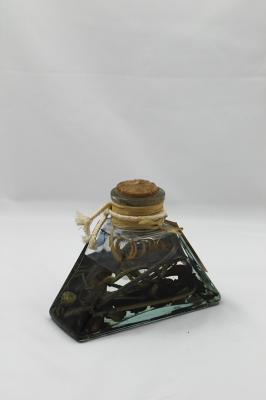 PALAMTORIA CON ACEITE Y FLOR SECA DE CRISTAL oasisdecor.com