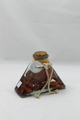 PALAMTORIA CON ACEITE Y FLOR SECA DE CRISTAL oasisdecor.com