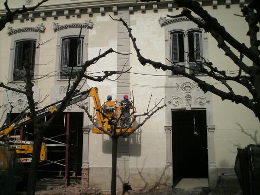 fachada rehabilitandose