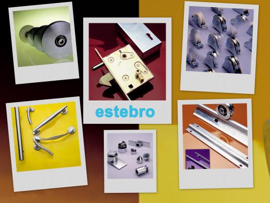 Herrajes para puertas metálicas Estebro