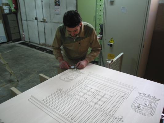 JG Mecanizados en madera con cnc.