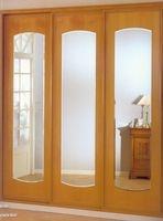 Puertas mecanizadas para frentes de armario.