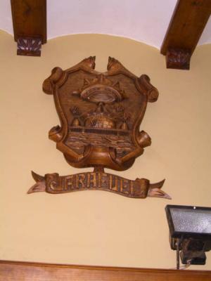 Techo Vigas con Escudo