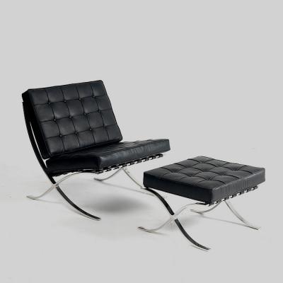 Sillón Boston Piel Negro