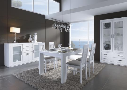 Salón en color blanco