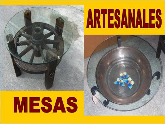 Mesas artesanales