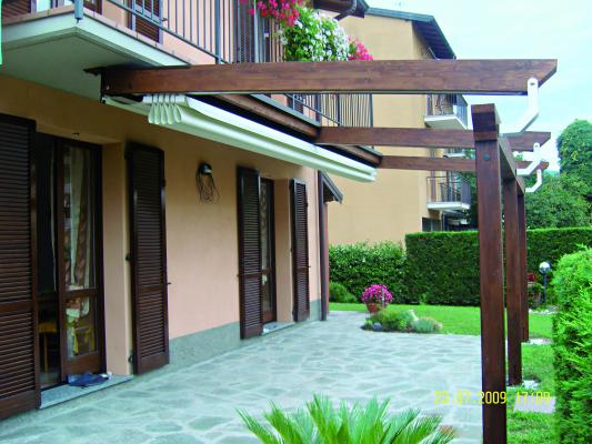 Toldo Mod. NEXUN L2 con Pergola Vivienda