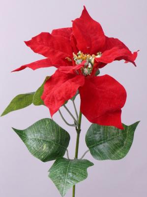 Poinsetias Artificiales de terciopelo - ArticoEnCasa.com