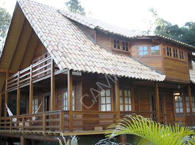 Casas de madera tropical Modelos Madrid y Toledo