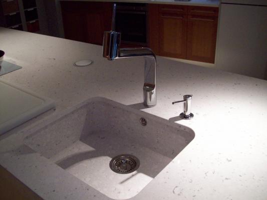 Encimera de Silestone Blanco Rivers