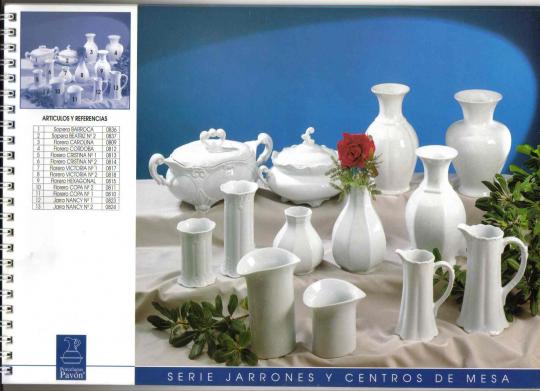 floreros y centros de mesa 