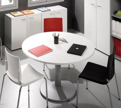 MESA JUNTAS PIE METALICO
