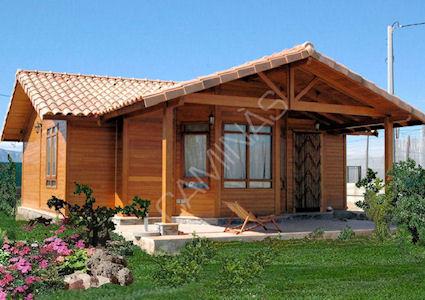 Casas de madera tropical Modelo Teruel