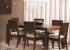Mesa de comedor+6 sillas Teka maciza
