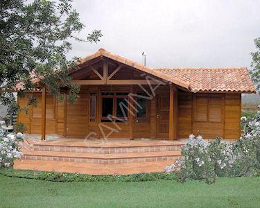 Casas de madera tropical Modelos Soria y Pamplona