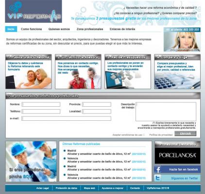 HOME VIP REFORMAS