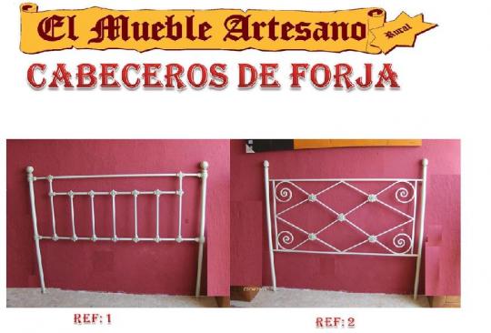 cabeceros de forja