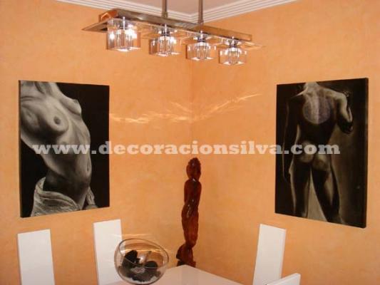 Cuadros decorativos realizados a mano
