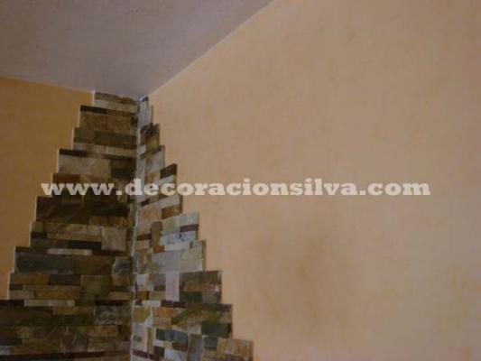 Colocacion de piedra decorativa