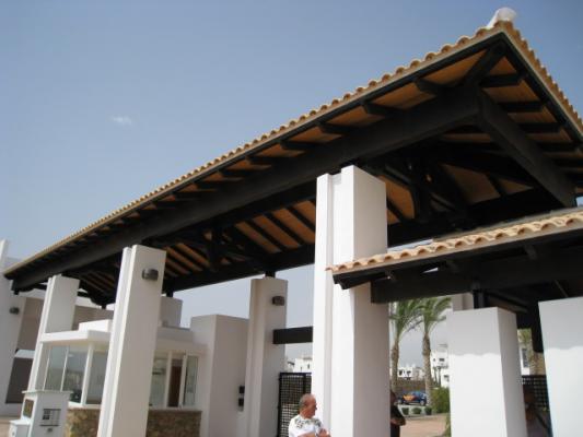cubierta de madera en almeria 