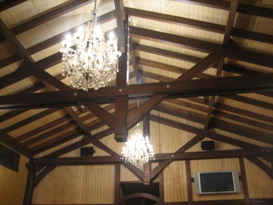cercha de madera en albox