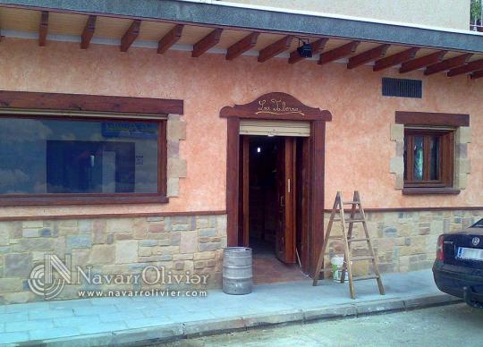 fachada rustica