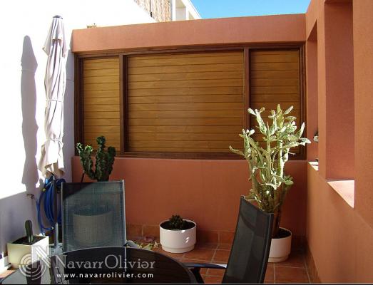 cerramiento de madera