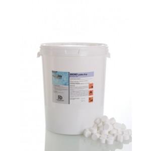 Bromo tabletas 20gr (25 Kg) para piscinas y spas