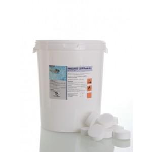 Cloro Hipoclorito Cálcico (25kg) tabletas 200gr para piscinas