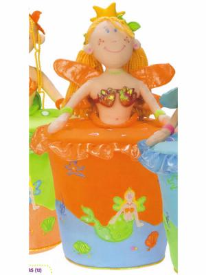 papeleras decoracion infantiles PAPELERA INFANTIL SIRENITA oasisdecor.com