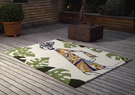 Alfombra POP EYE Jordi Lavanda - Dac