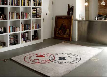 Alfombra BEIGE STAMP David Delfín - Dac