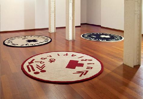 Alfombra STAMP ROUND David Delfín - Dac