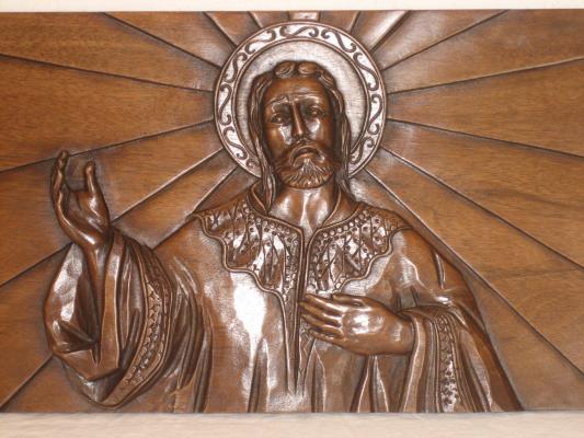 talla de madera para la semana santa