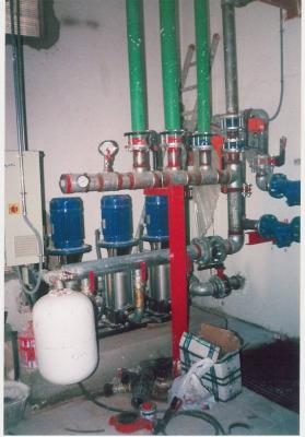 Instalacion agua centralizada